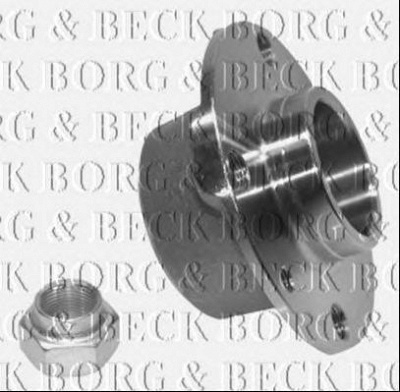 BORG & BECK bwk059 -  Комплект подшипника ступицы колеса
